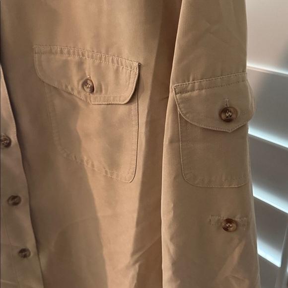Apparenza Beige Button-Up Shirt - Picture 2 of 3